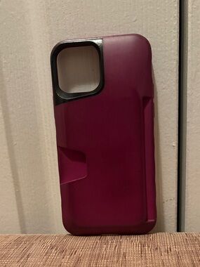 Phone 12/12 Pro Smartish Imperial Purple Wallet Slayer Debit & Credit Card Case